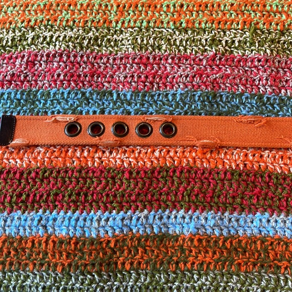 Italian Orange Belt purchased at Diesel - Picture 2 of 5